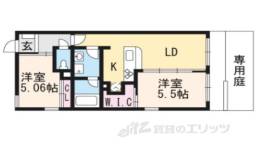 Ｗｉｔｈ京　Ｇｒａｎｄｅｓ間取り図面