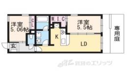 Ｗｉｔｈ京　Ｇｒａｎｄｅｓ間取り図面