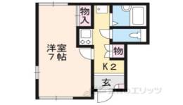 レオネクスト宇治壱番間取り図面