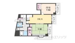 カーサ清水花間取り図面