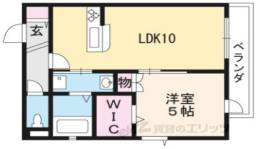 ルミネ上桂間取り図面