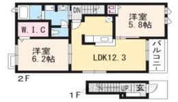 リバーサイド相楽間取り図面