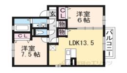 ソレイユ・ヴィラ　Ｂ館間取り図面