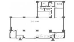 向島ニュータウンセンター商店街１号棟間取り図面