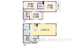 ウエストヒルズ間取り図面