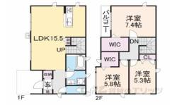 ウエストヒルズ間取り図面