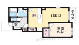 プラシード２間取り図面