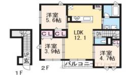 シャーメゾングレース間取り図面