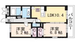 カトル　アンソレイエ間取り図面