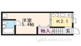 南舟岡テラスハウス間取り図面