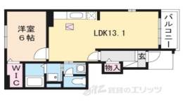 クレール聖徳Ａ間取り図面