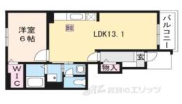 クレール聖徳Ａ間取り図面