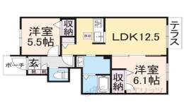 エクラシエ間取り図面