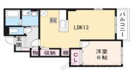 ＠八日市間取り図面