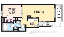 Ｌａ　Ｃａｓａ　Ｍｉｙａｂｉ　Ｂ間取り図面
