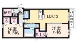 オプレジール鴨川間取り図面