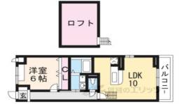 アンダンテ１間取り図面