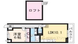 アンダンテ１間取り図面