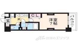 LUXE京都西大路間取り図面