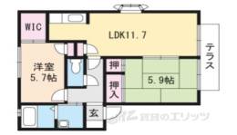 フォーレスK間取り図面