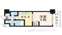 アクアプレイス京都三条朱雀間取り図面