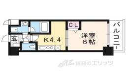 アクアプレイス京都三条朱雀間取り図面