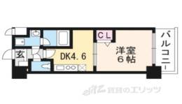 アクアプレイス京都三条朱雀間取り図面