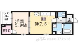 ハルフクイ観月間取り図面