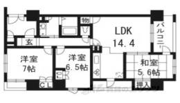 イーグルコート烏丸御池ル・シエル間取り図面