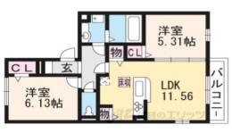 メゾン・ド・フルール間取り図面