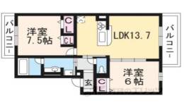 リッシェパルク間取り図面