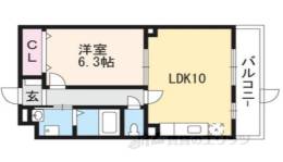 ザ　レジデンス　京都・東間取り図面