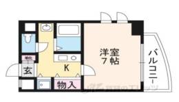 グランドパレス京都烏丸五条間取り図面