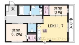 シャルマンコート　アン間取り図面