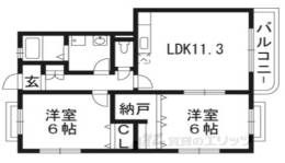 パル・モア茨木間取り図面