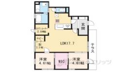 カスティ　グイード間取り図面