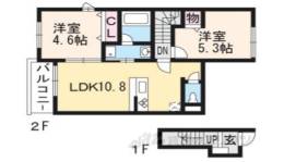 メゾン・クランドュイユ間取り図面