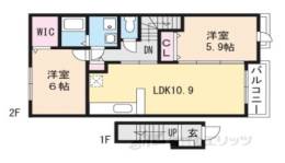 モルトベーネ１間取り図面