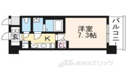 アスヴェル京都壬生WEST間取り図面