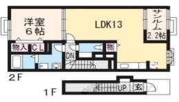 プラシード２間取り図面