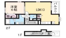 Ｋ・Ｕ・Ｏ　Ｋ番館間取り図面