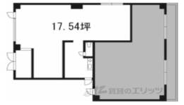 エルメスハイツ1階店舗間取り図面