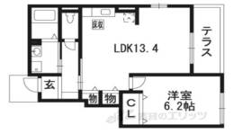 メゾンプリムヴェール間取り図面