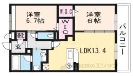 Ｂｎｅｘｔ　嵯峨間取り図面