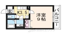 ブルージュ３間取り図面