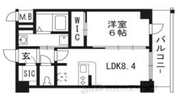 エスリード京都吉祥院間取り図面
