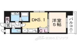 エステムコート京都西大路間取り図面
