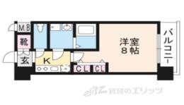 エステムコート京都西大路間取り図面
