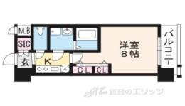 エステムコート京都西大路間取り図面