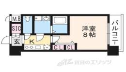 エステムコート京都西大路間取り図面